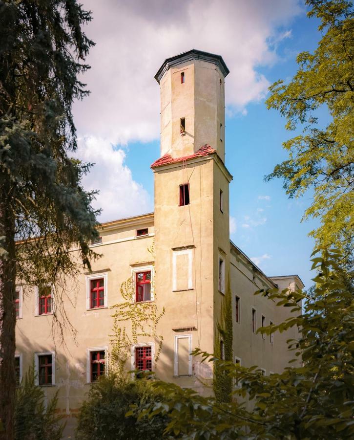 Zamek Dobroszyce Aparthotel Bagian luar foto